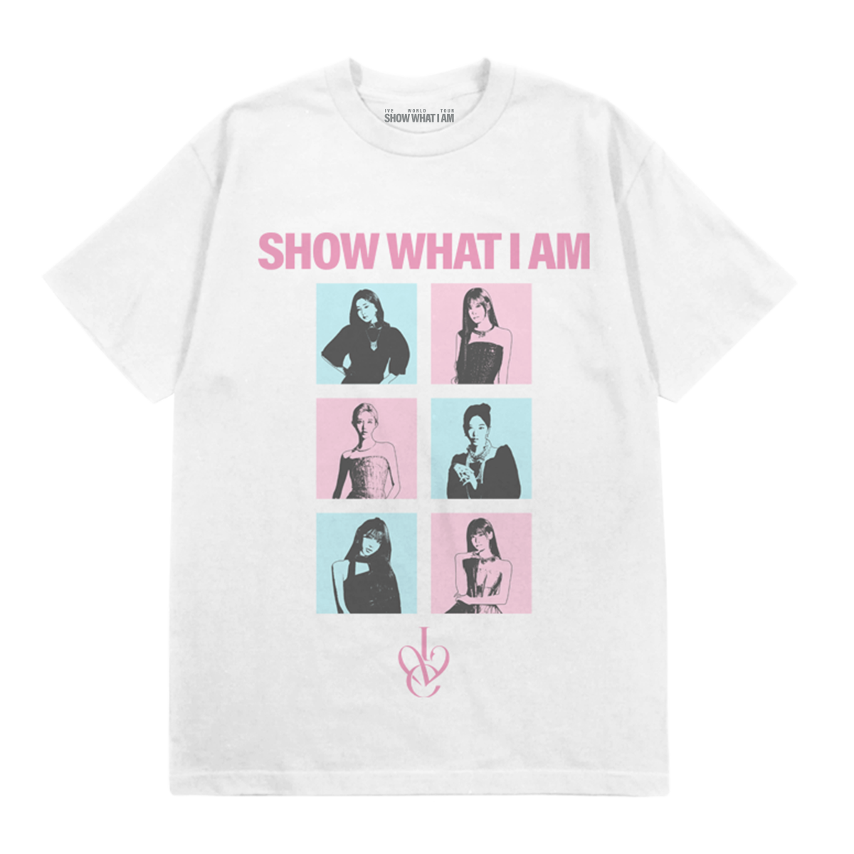 アイドル IVE SHOW WHAT I AM PORTRAIT TEE White Show What I Am Portrait Tee – IVE MT